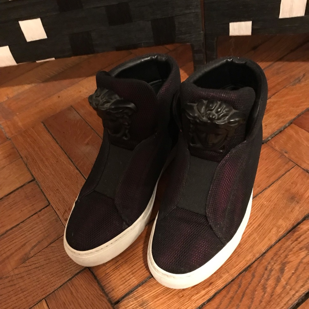 Versace high top sneakers
